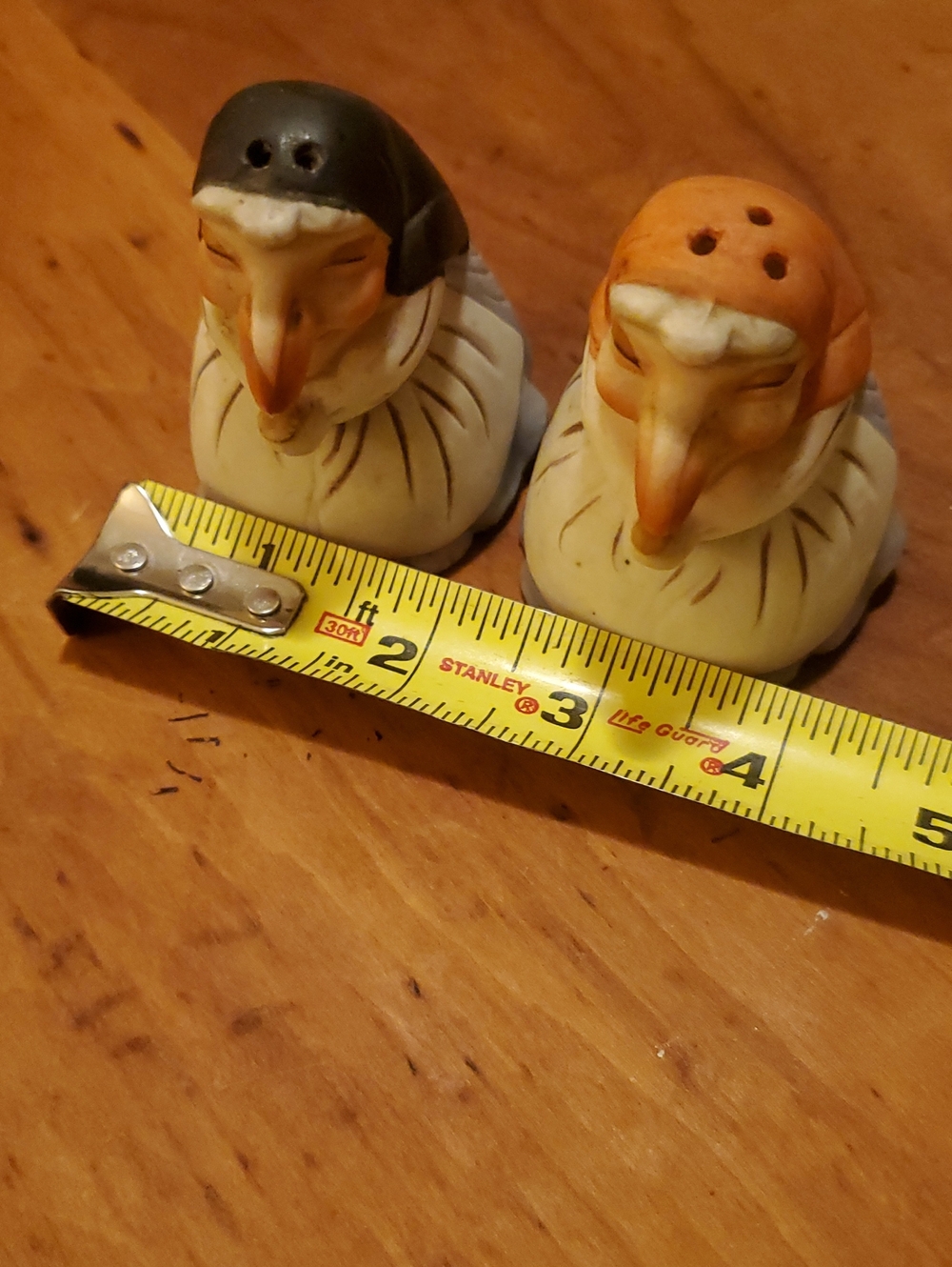 Vintage Salt And Pepper BABA YAGA 1981 ceramic Kitchen Witch - Picture 8 of 10